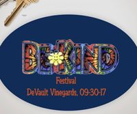 Be Kind Festival at Devault Vineyards