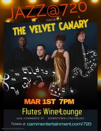 Jazz@720 presents The Velvet Canary