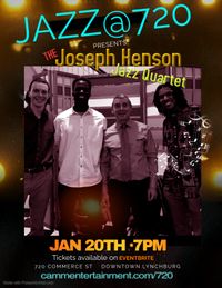 Jazz@720 presents The Joseph Henson Jazz Quartet