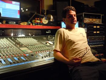 Thomas at the console
