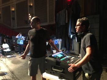 Richard and Tom at Palace video shoot
