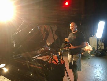 Richard at Palace video shoot
