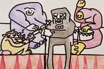 John's original sketch
