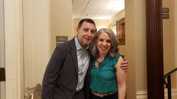 With pianist Benny Green at Wisconsin Conservatory of Music - July 2025
