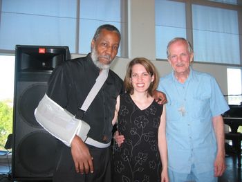 With Donald Brown and Jerry Coker, my two teachers at the University of Tennessee, Knoxville, TN - 2006

