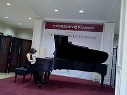 Playing Vladimir Horowitz's piano, Houston, TX - 2011
