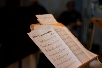 Shot of my "Motherless Child" arrangement
