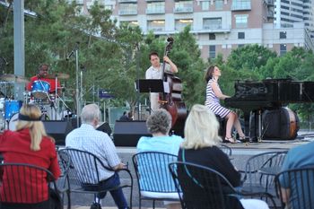 Pamela York Trio at Discovery Green, Houston, TX - 2012
