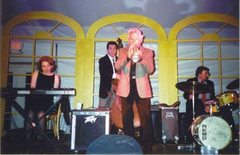 Private reception with Conte Candoli, Palm Springs, CA - 2001

