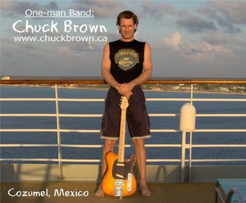 Anchored off Cozumel
