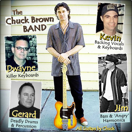 Chuck Brown One-man Band Guitar player Singer Charles Belhumeur Canada Cruise Ship Solo Musical Entertainer Vocalist