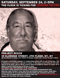 The Clock is Ticking for Leonard Peltier