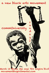 a new black arts movement presents commUniversity