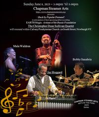 Arts in the Park featuring the Christopher Dean Sullivan Trio (**NOTE Change of Location**)