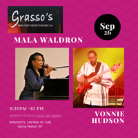 Mala Waldron Duo w/ Vonnie Hudson on bass 