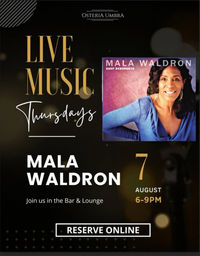 Mala Waldron - SOLO Keys & Vocals