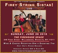 Firey String Sistas @ the Firehouse Space