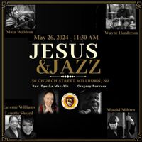 "JESUS & JAZZ" (Mala Waldron Trio w Mitoki Mihara, bass & Wayne Henderson, drums)