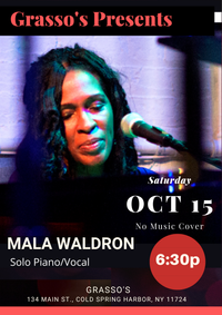 Mala Waldron - SOLO piano & Vocals