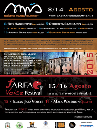 EMM Presents:  Mala Waldron - Italy Tour/August 2015 (in Collaboration with Caprioni Eventi)