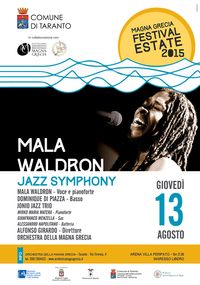 EMM Presents:  Mala Waldron - Italy Tour/August 2015 (in Collaboration with Caprioni Eventi)