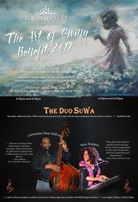 The Art of Giving Benefit 2017 - Music by "The Duo SuWa" (Christopher Dean Sullivan & Mala Waldron)