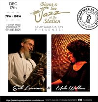 Live Jazz at the Station:  ~ Erik Lawrence & Mala Waldron Quartet