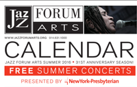 Jazz Forum Arts Presents the 17th Annual Dobbs Ferry Summer Music Series
