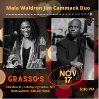 Mala Waldron Duo w bassist, James Cammack