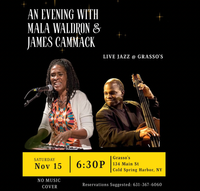 Mala Waldron Duo w bassist, James Cammack