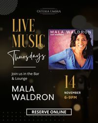 Mala Waldron (solo piano/vocal)