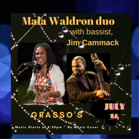Mala Waldron Duo w bassist, James Cammack