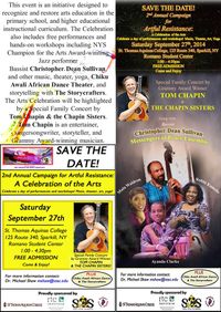 2nd Annual Campaign for Artful Resistance: A Celebration of the Arts