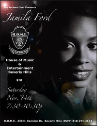 A Night of Jazz with Jamila Ford