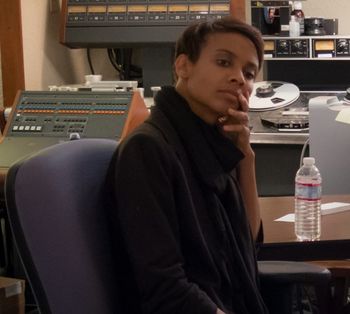 Jamila at Stagg Street 2 "The Deep End" Recording Session
