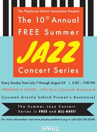 Pasadena Playhouse District Summer Jazz Series