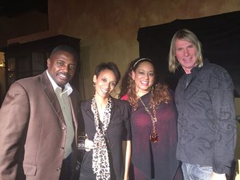 Aldabella Winery Performance 11.06.15 Jamila with Richard Turner, Sharon Cline and Reinhold Schwarzwald.
