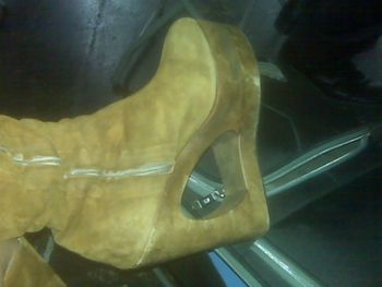 Get a load of the INSANE heels I wore for the Stan Douglasa shoot!
