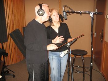 Peter & Martha in the Studio Nov 2006
