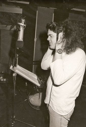 Slane studios, Mr George vocal take.
