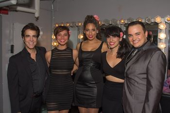 Mike, the Peaches and me.  Photo by Seth Walters.
