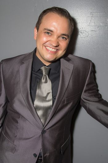 Before taking the Joe's Pub stage.  Photo by Seth Walters.
