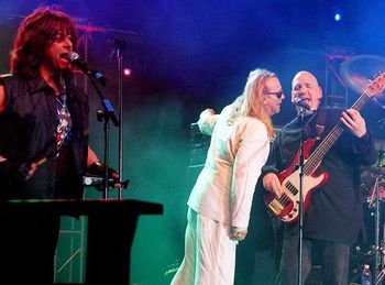 L to R: Joe Lynn Turner, Robin Zander, JG

