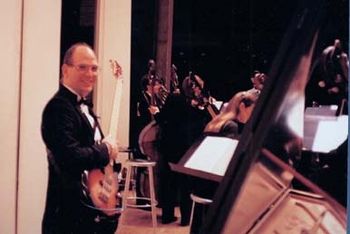 On 8-string bass w/ the Brooklyn Philharmonic
