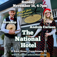 Andrea Carlson and Dave Bop!