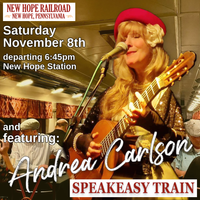 Andrea Carlson on the Speakeasy Train!