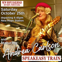 Andrea Carlson on the Speakeasy Train!
