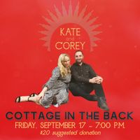 Kate and Corey at Cottage in the Back