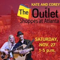 Kate and Corey at The Outlet Shoppes at Atlanta