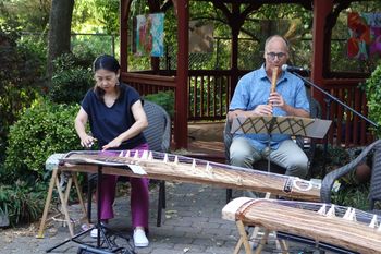 East Winds Ensemble in Bruce's Garden
